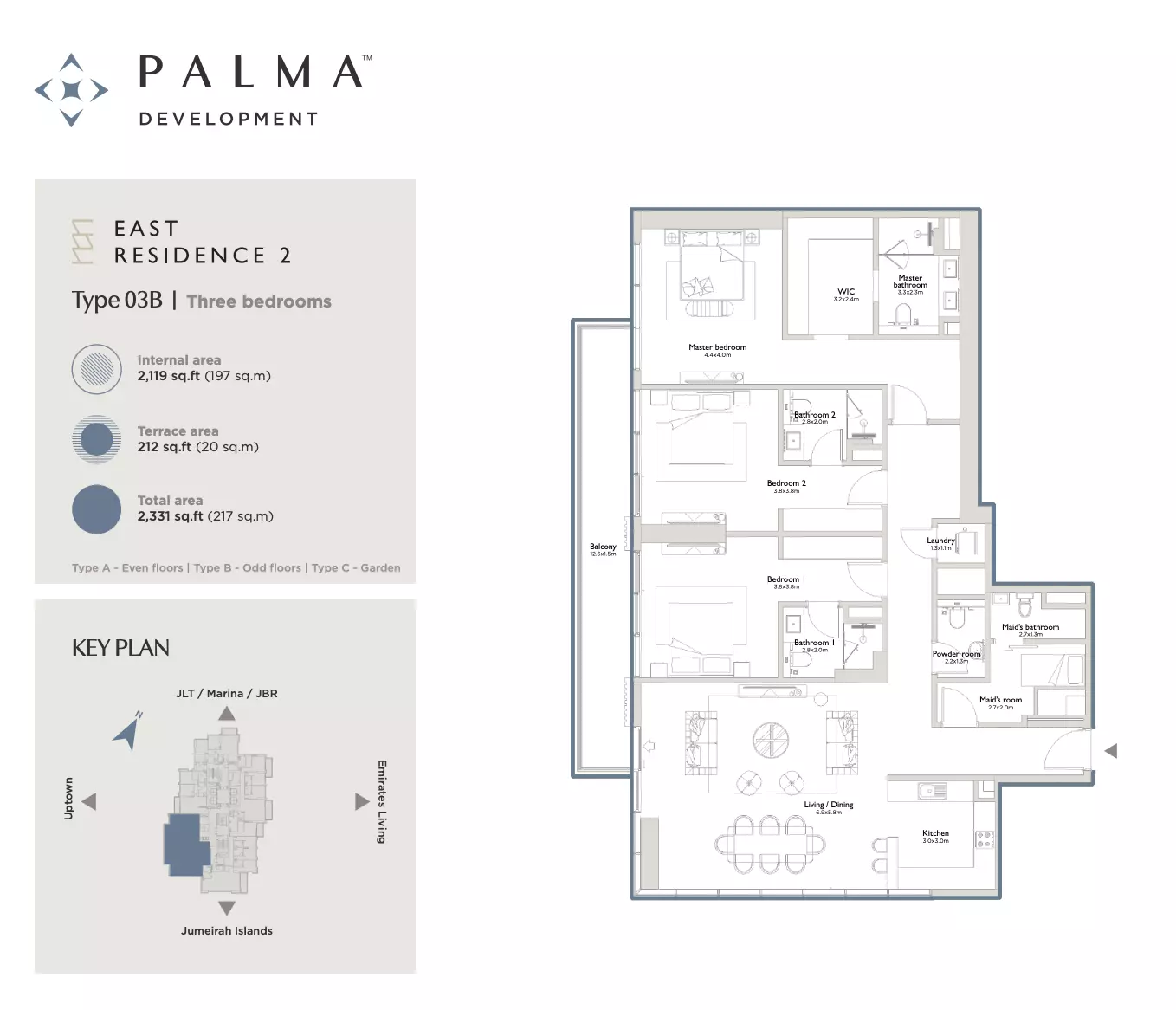 Unit floor plan image