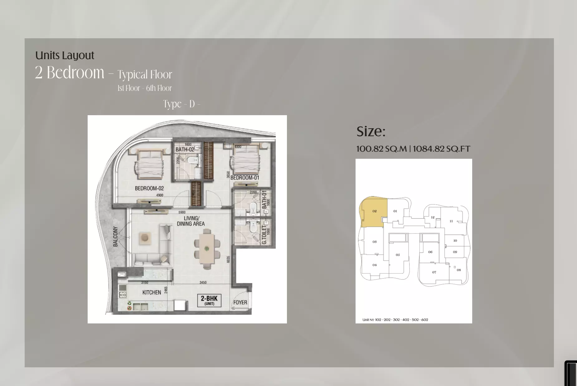 Unit floor plan image