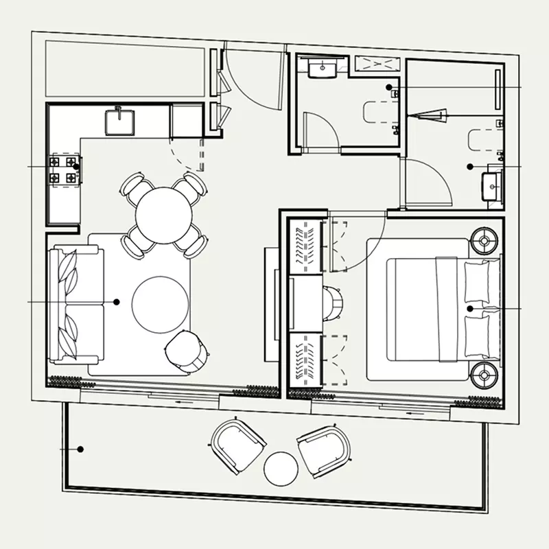 Unit floor plan image