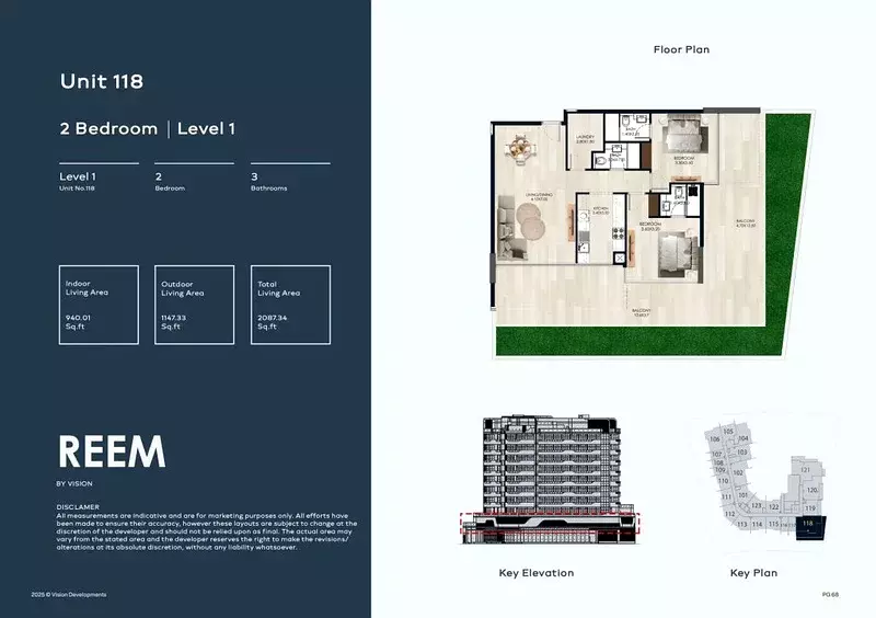 Unit floor plan image