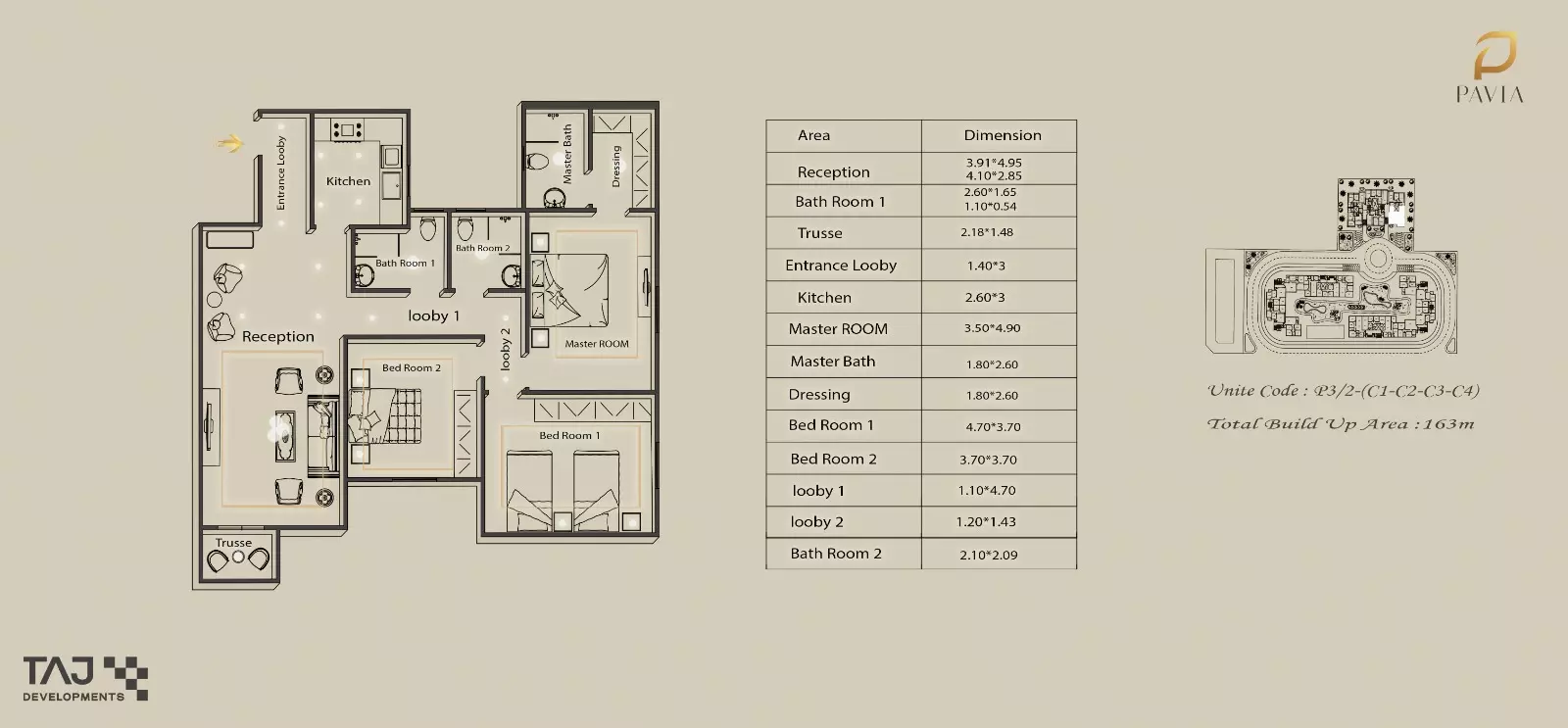 Unit floor plan image