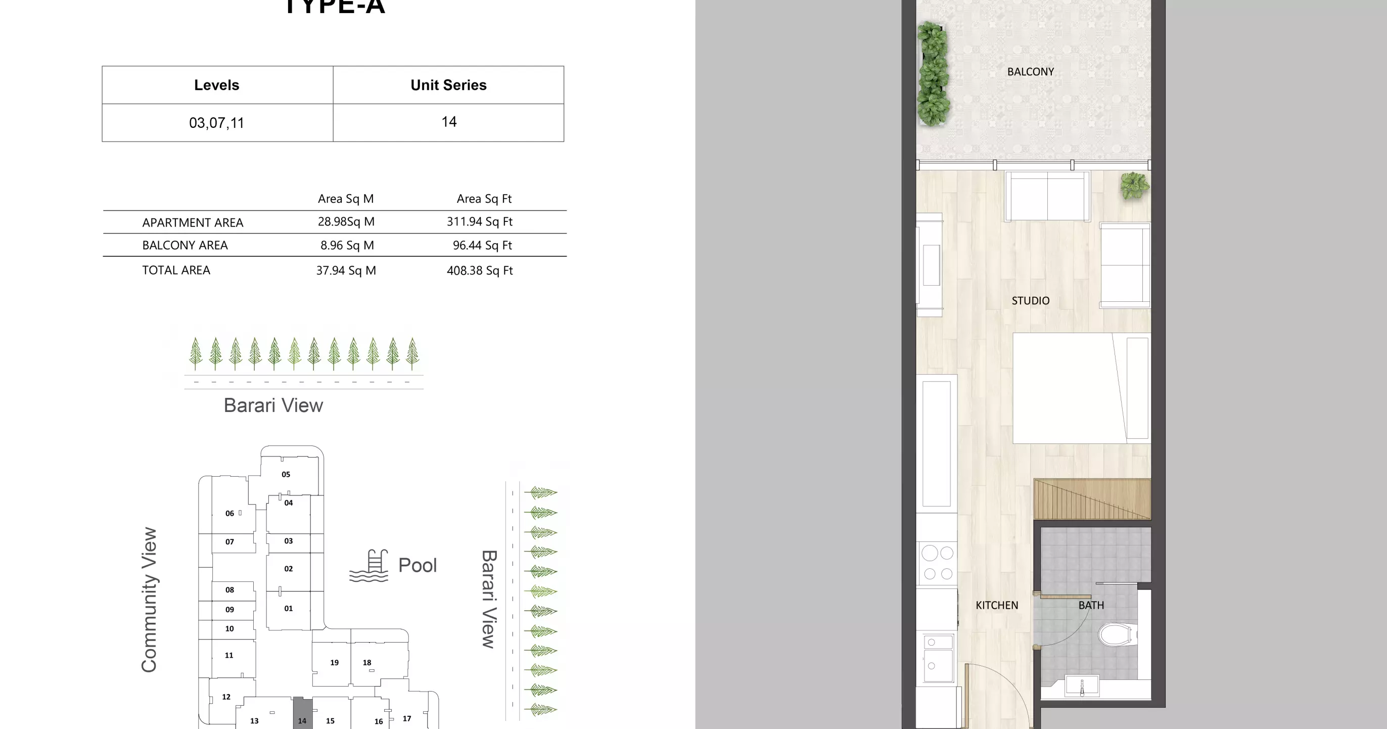 Unit floor plan image