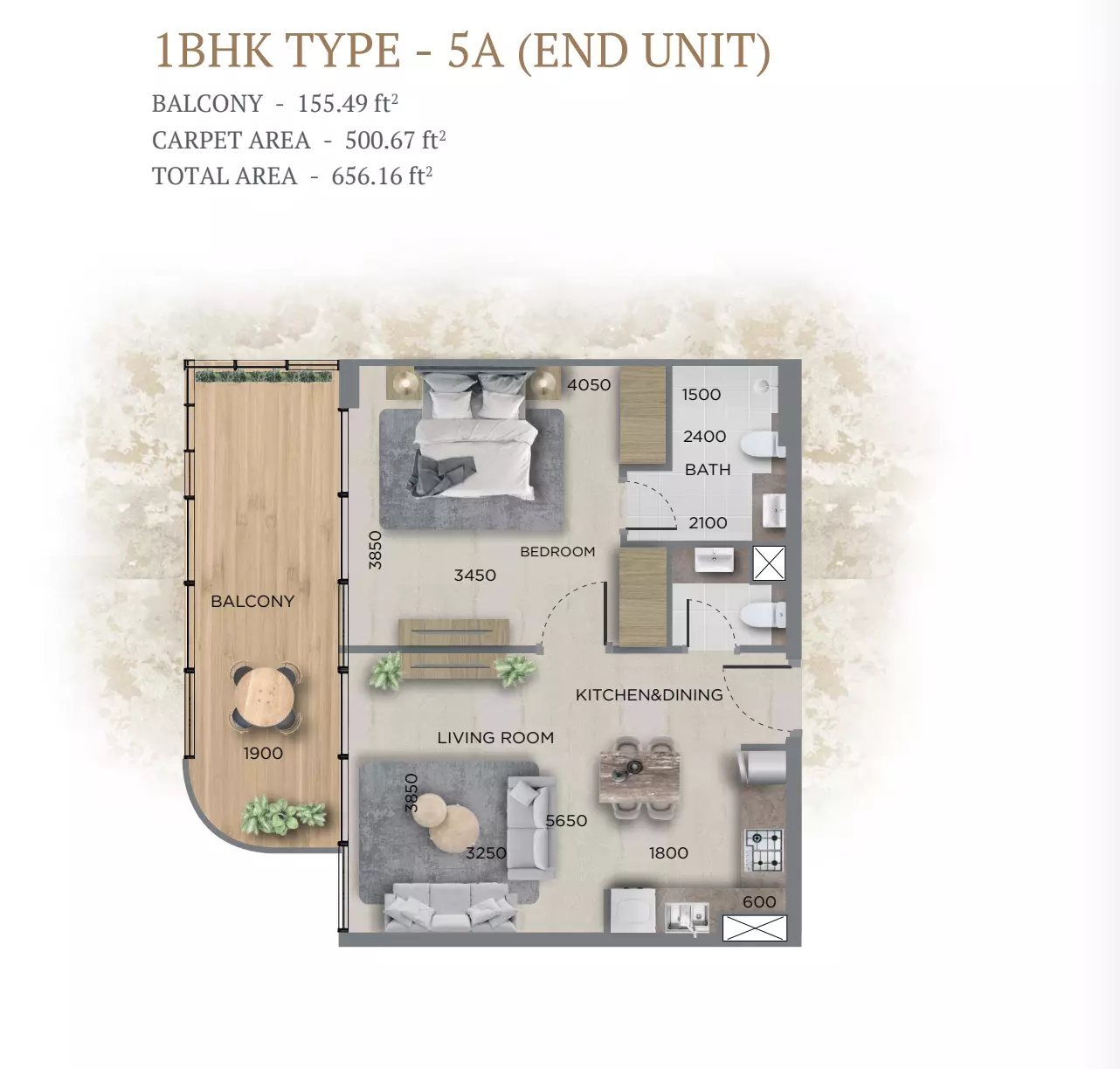 Unit floor plan image