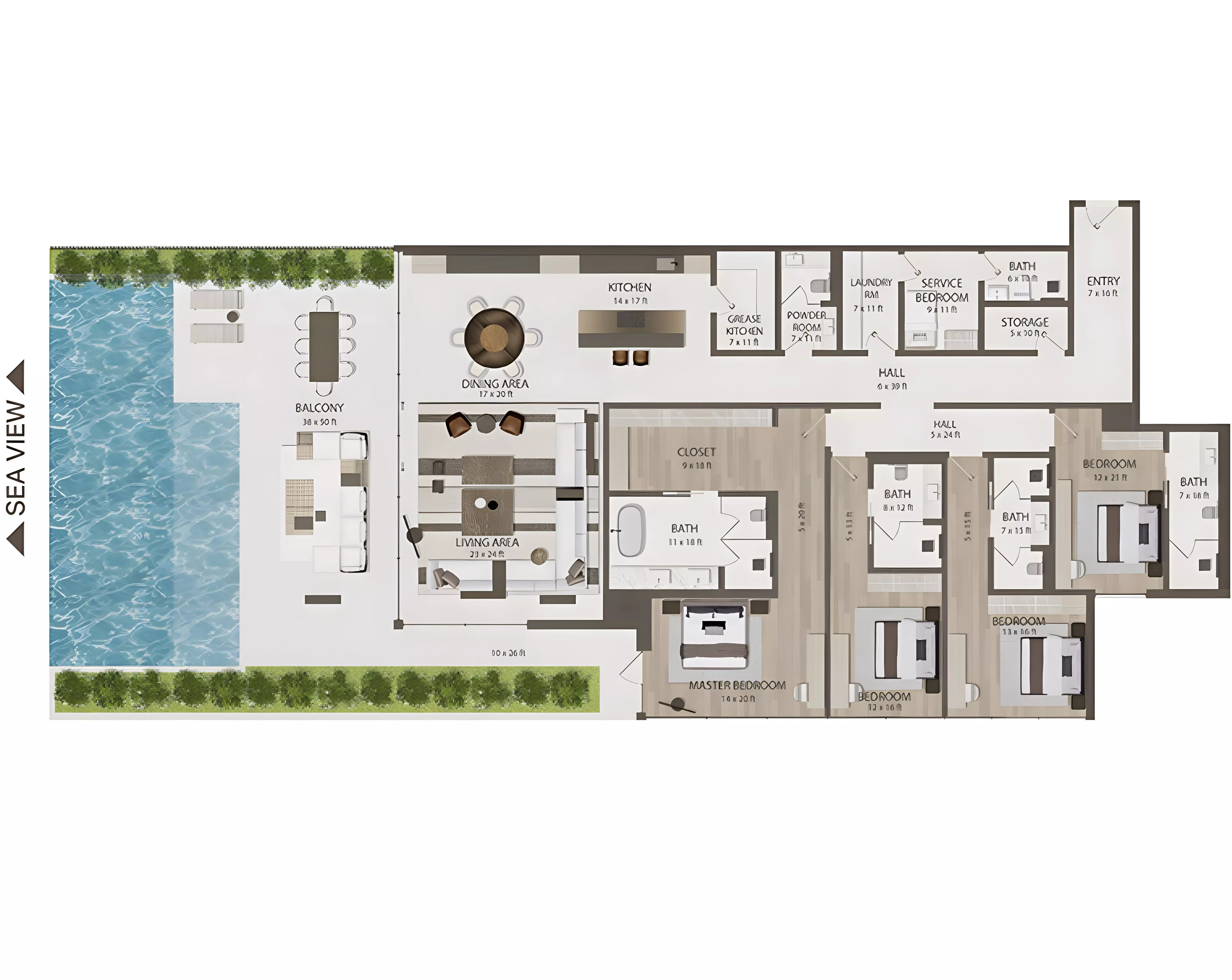 Unit floor plan image