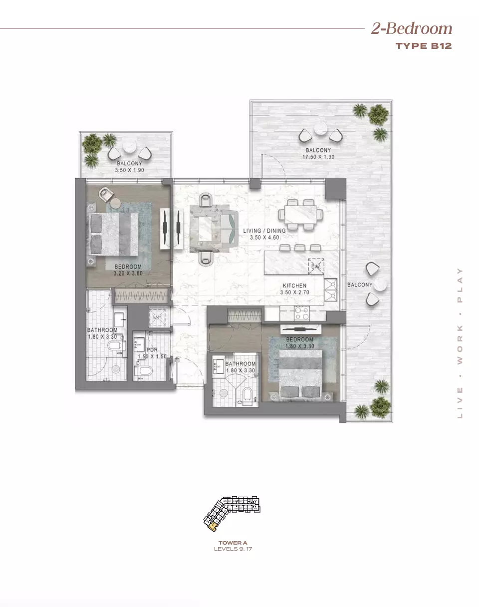 Unit floor plan image