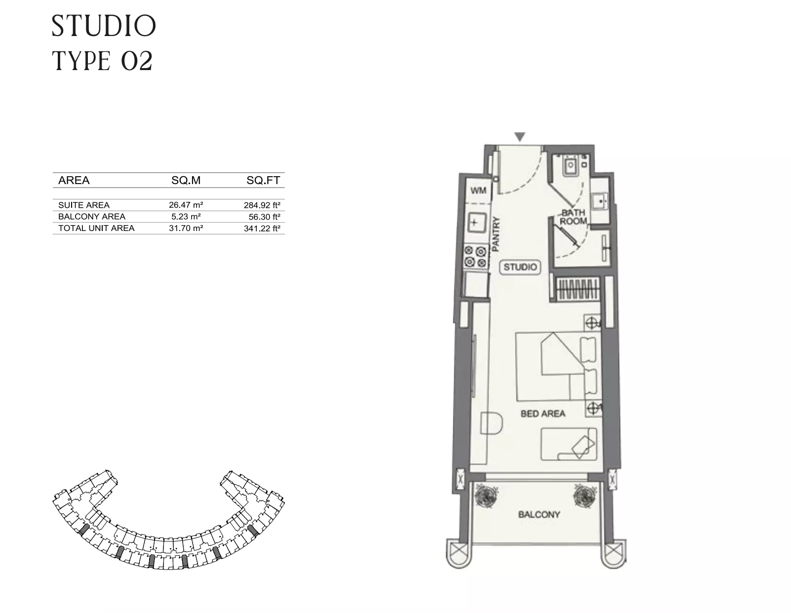 Unit floor plan image