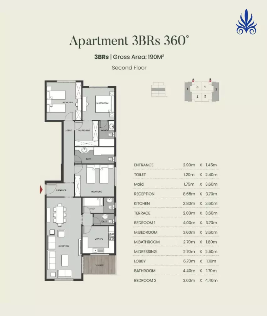 Unit floor plan image