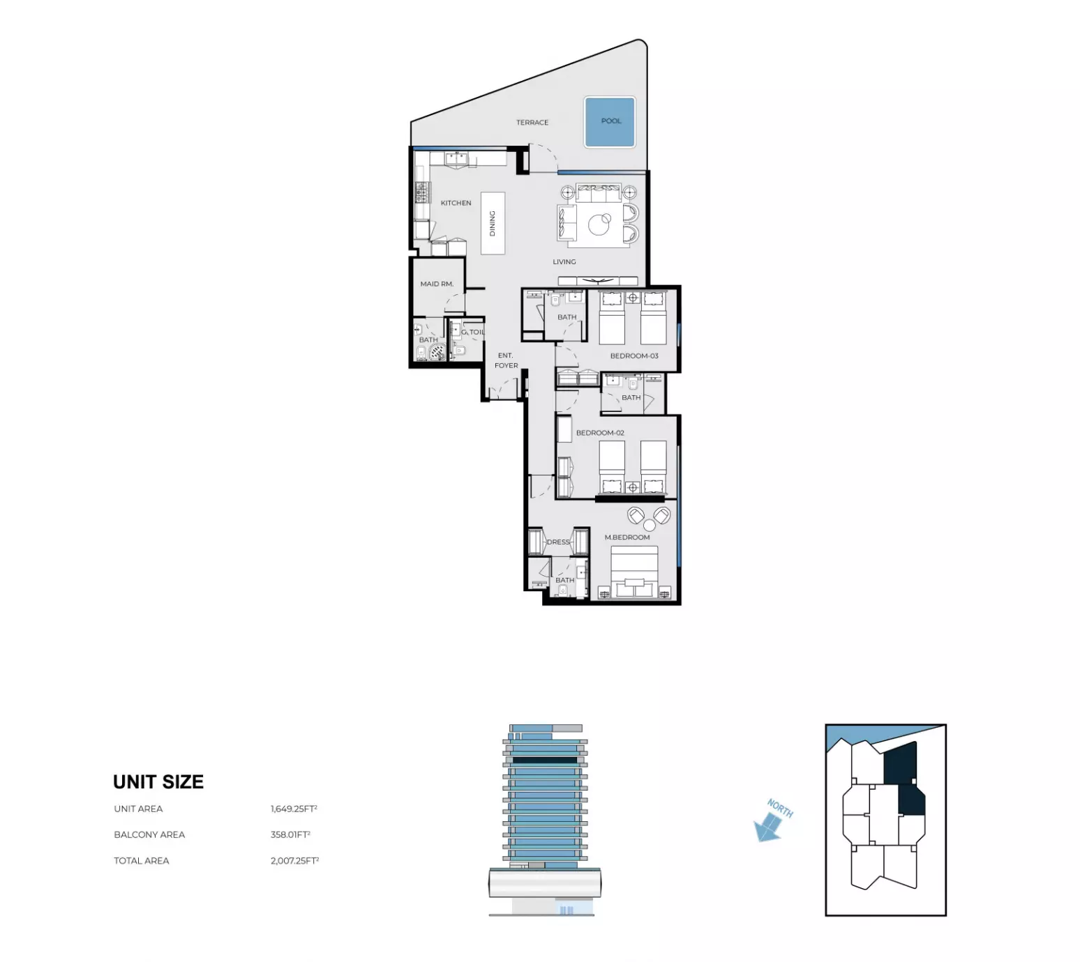 Unit floor plan image