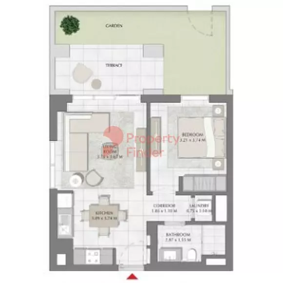 Creek Beach Surf Building 2, Level 1, 1 bed