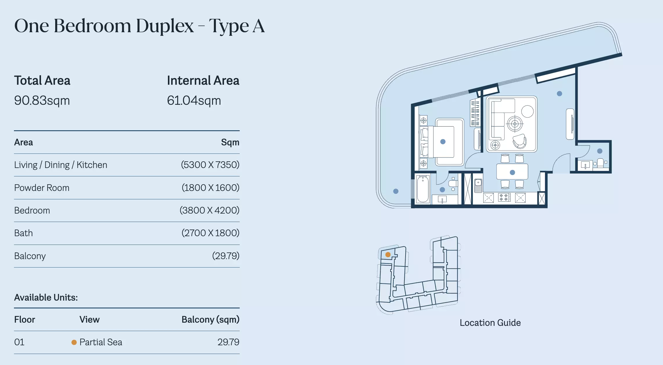 Unit floor plan image