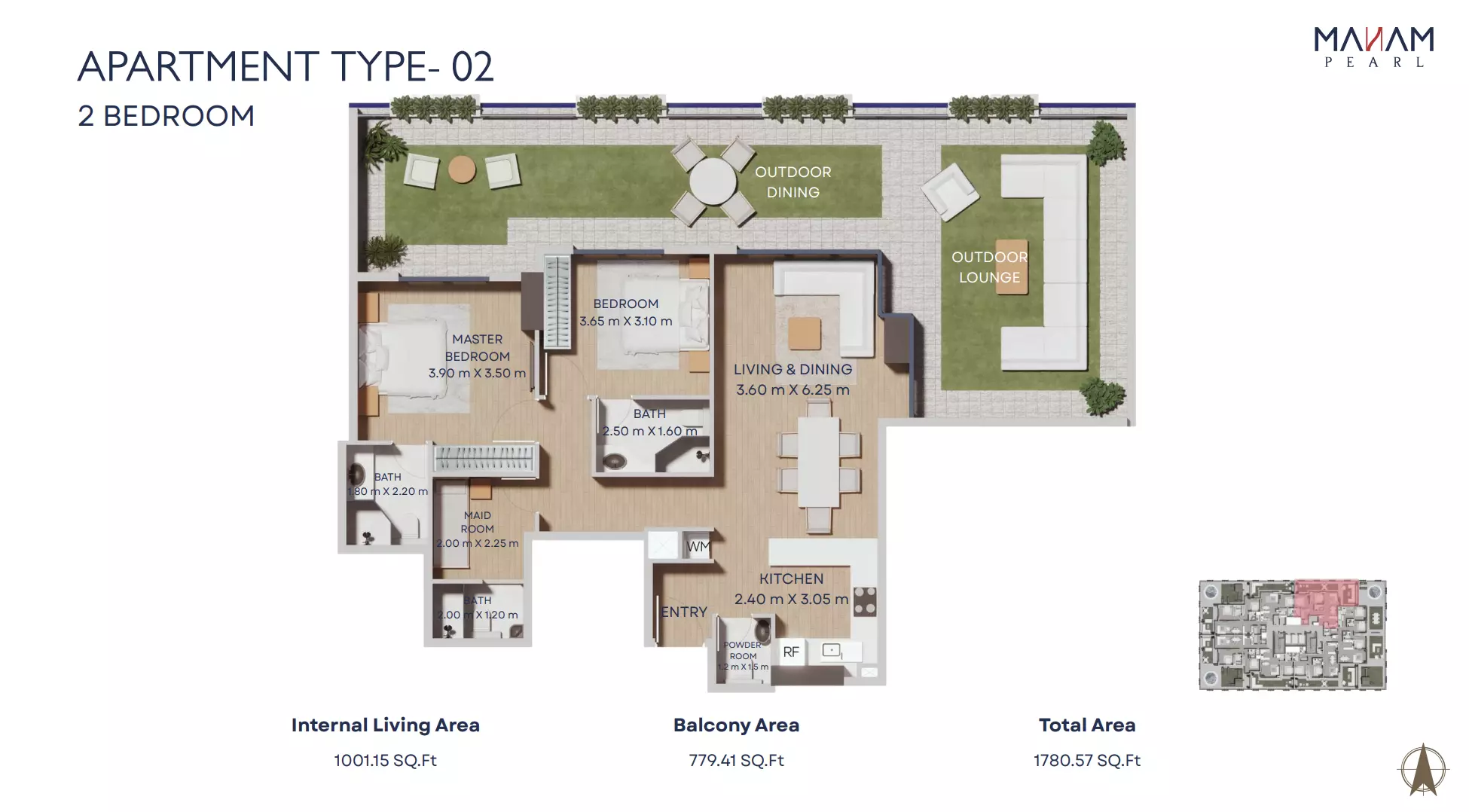 Unit floor plan image