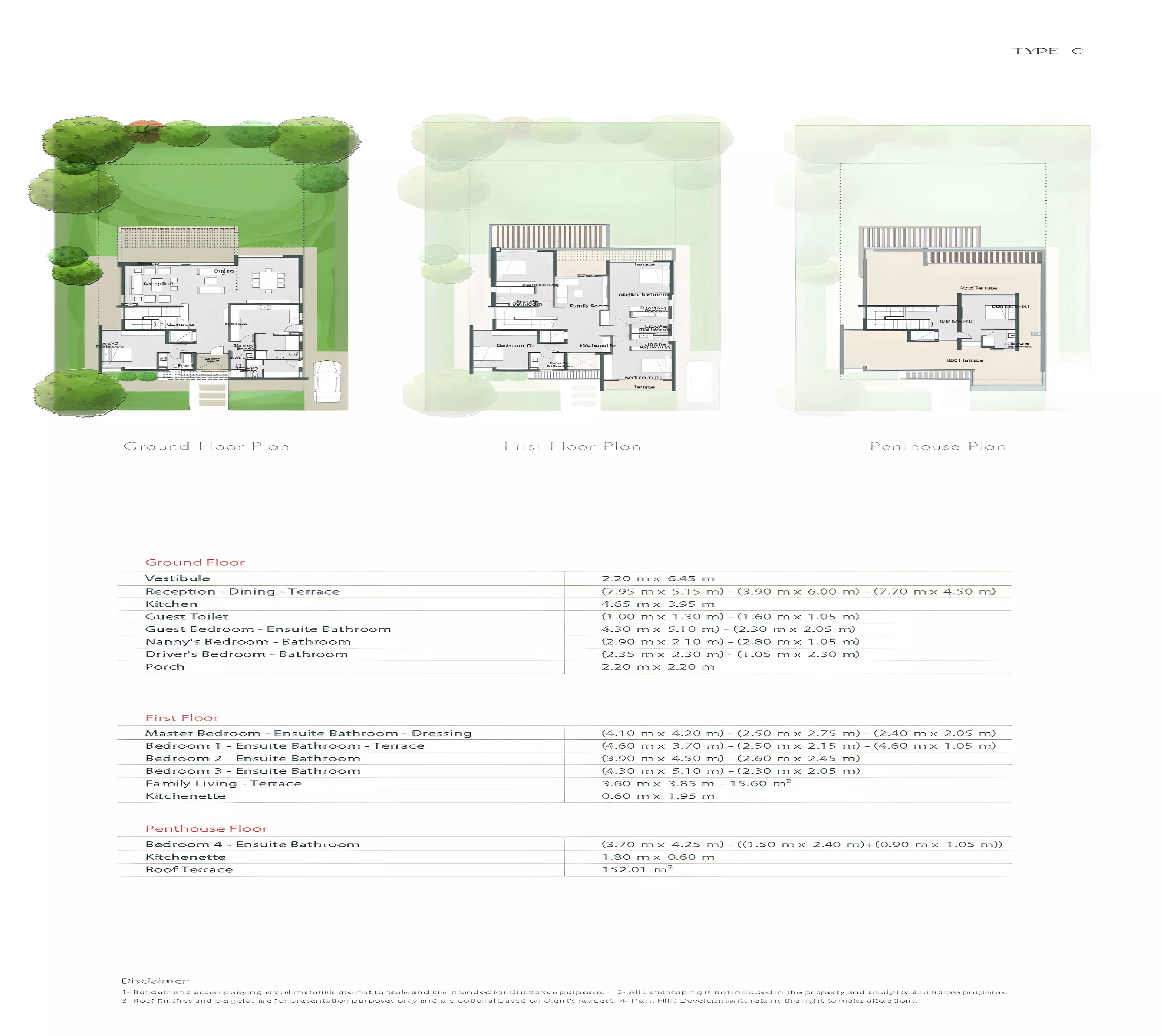 صورة مخطط ارضية الوحدة