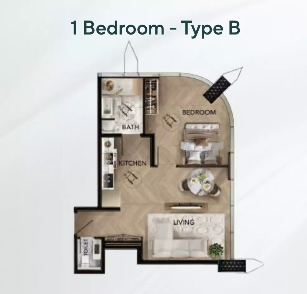 صورة مخطط ارضية الوحدة