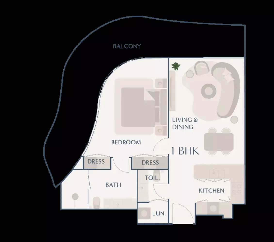 Unit floor plan image