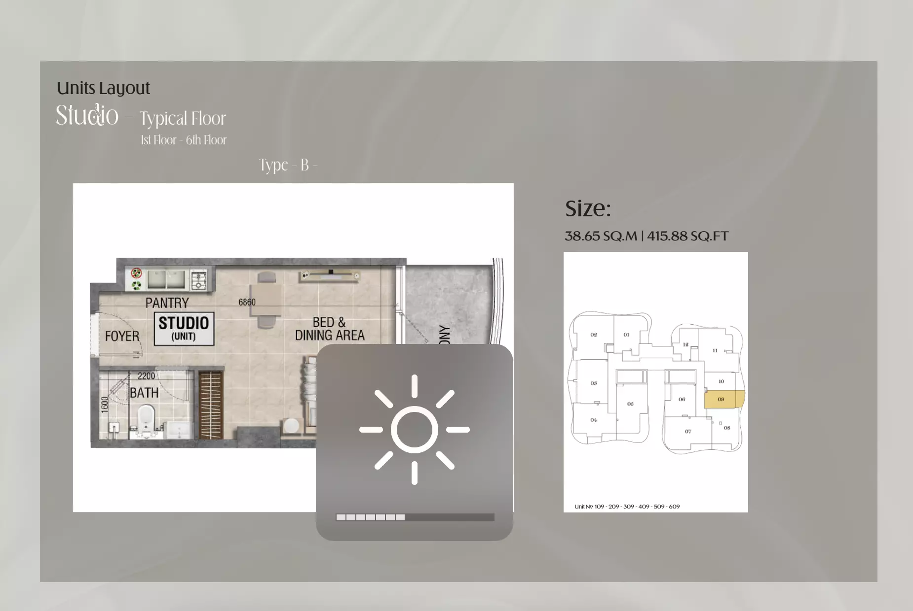 Unit floor plan image