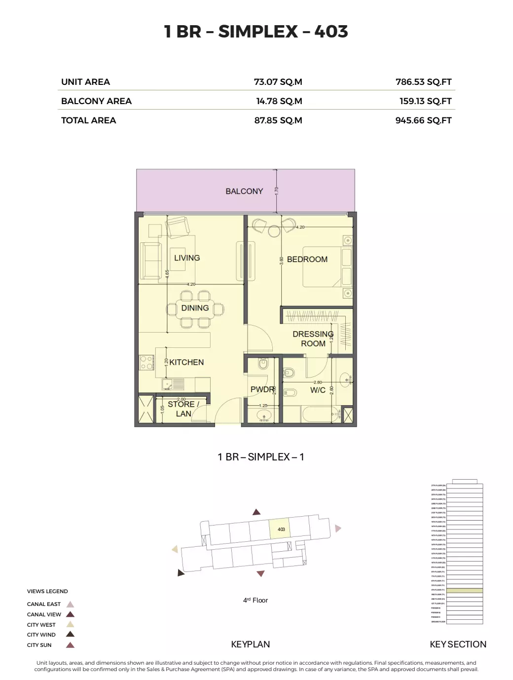 Unit floor plan image
