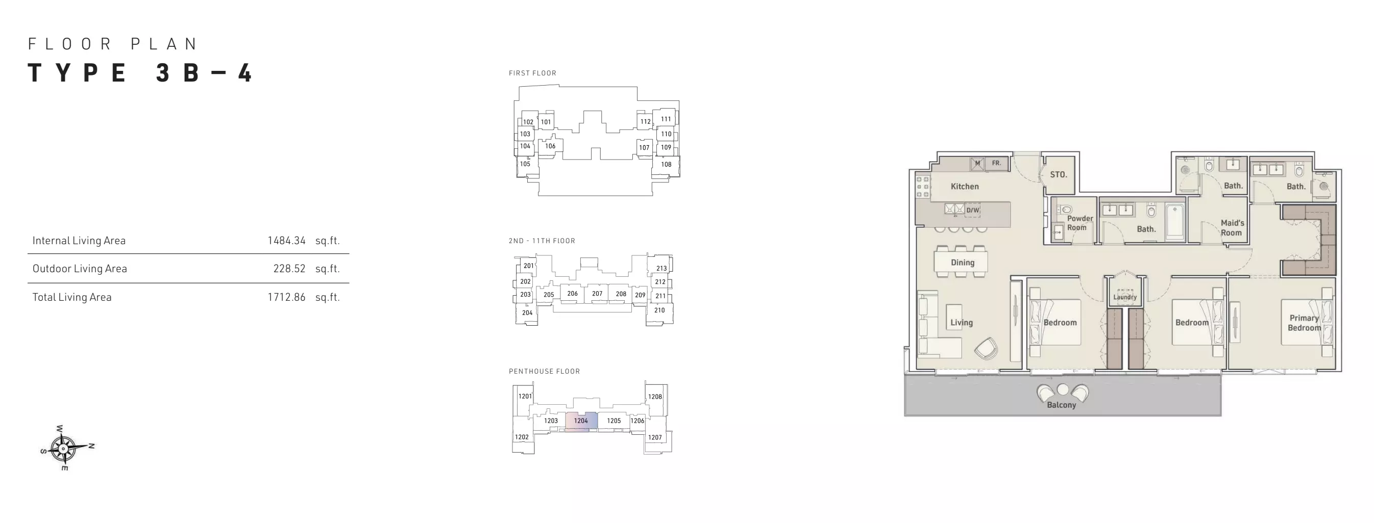 Unit floor plan image