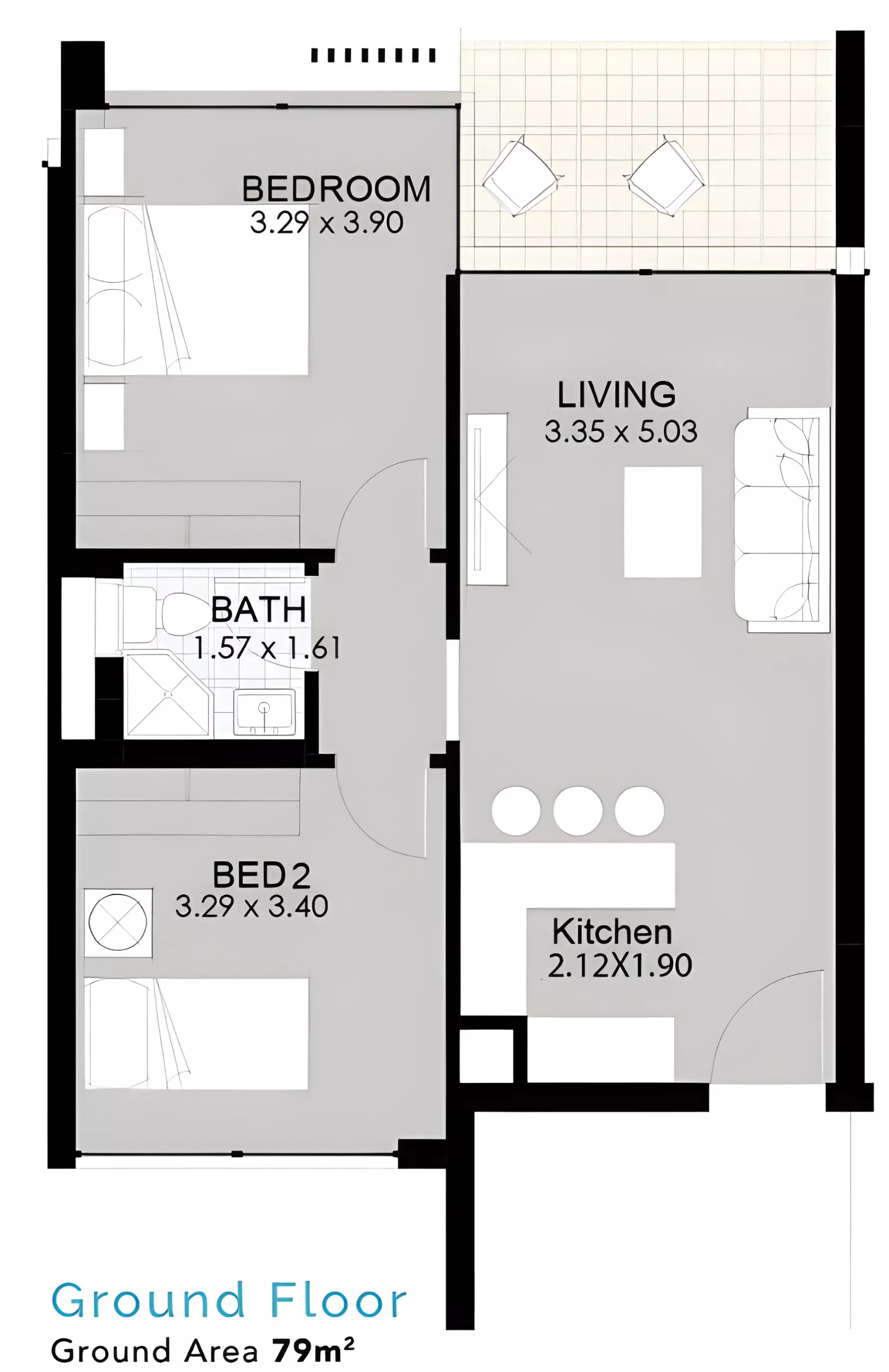 Unit floor plan image