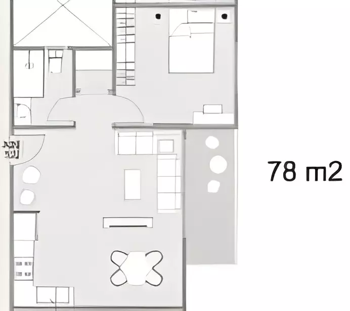 صورة مخطط ارضية الوحدة