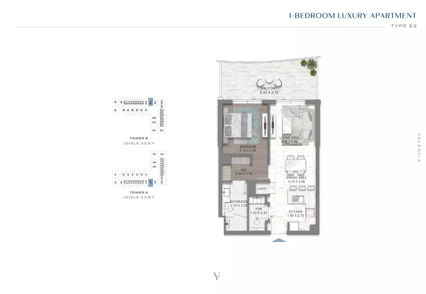 Unit floor plan image