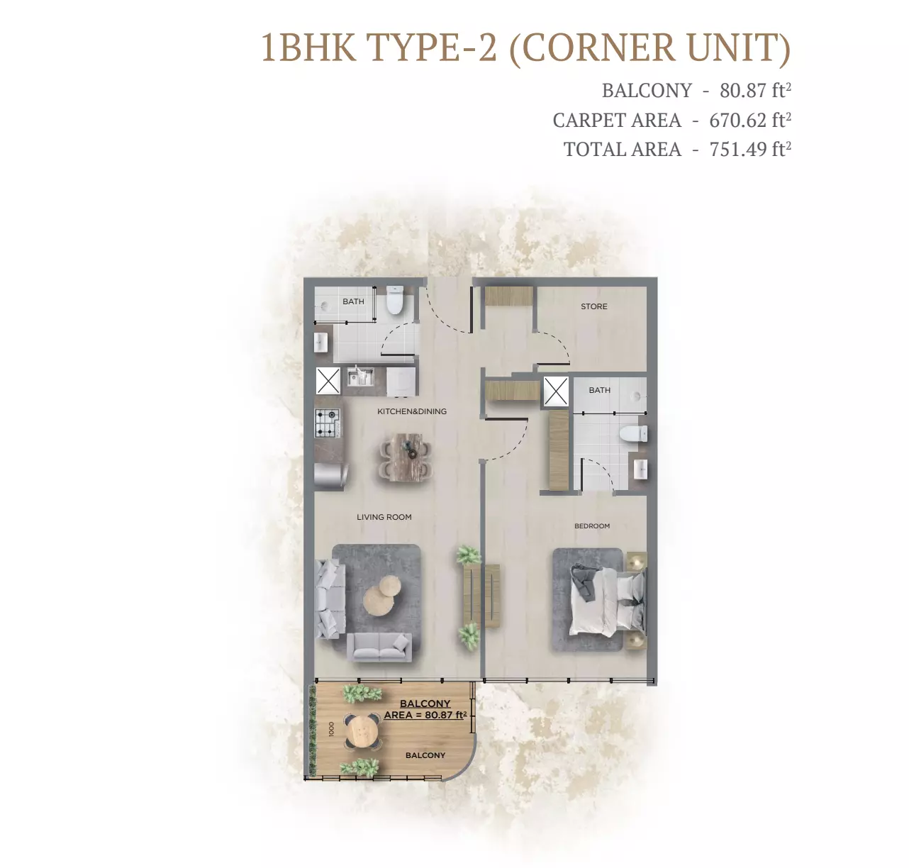 Unit floor plan image