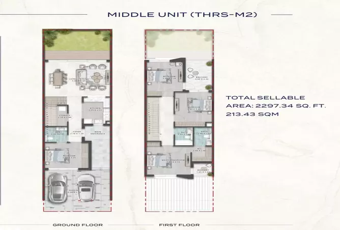 Damac Riverside - Sage — 4BR floor plan