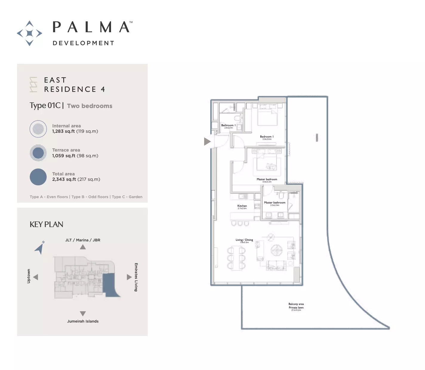 Unit floor plan image