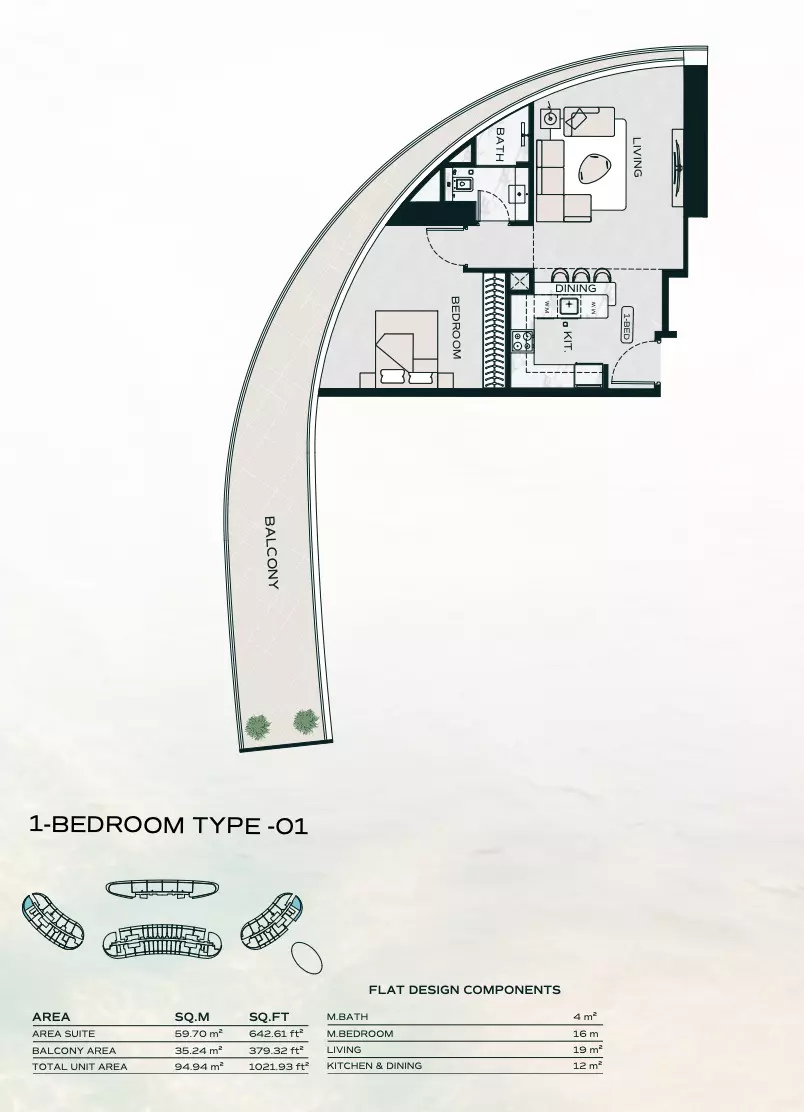 Unit floor plan image