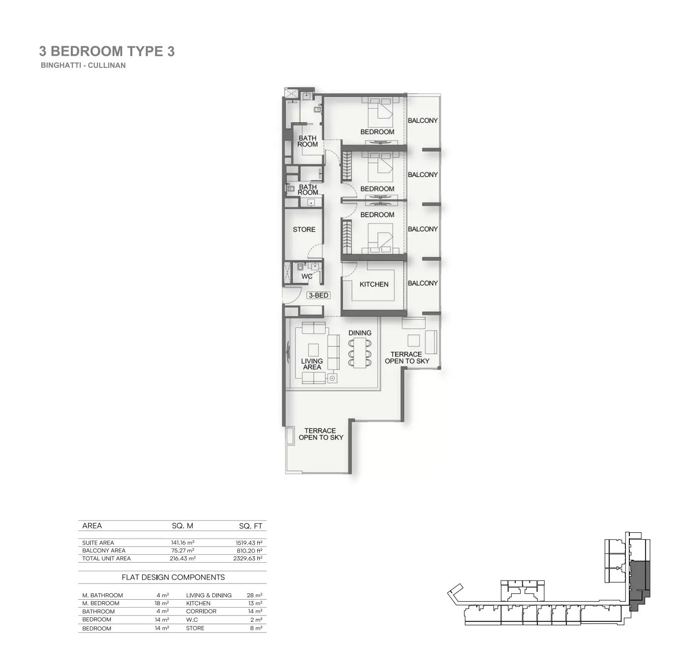 Unit floor plan image