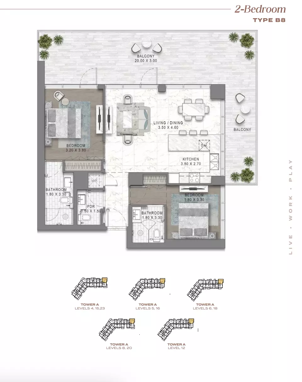 Unit floor plan image