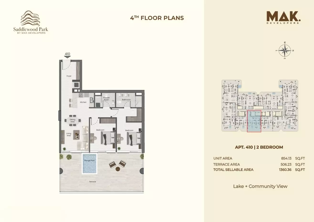 Unit floor plan image