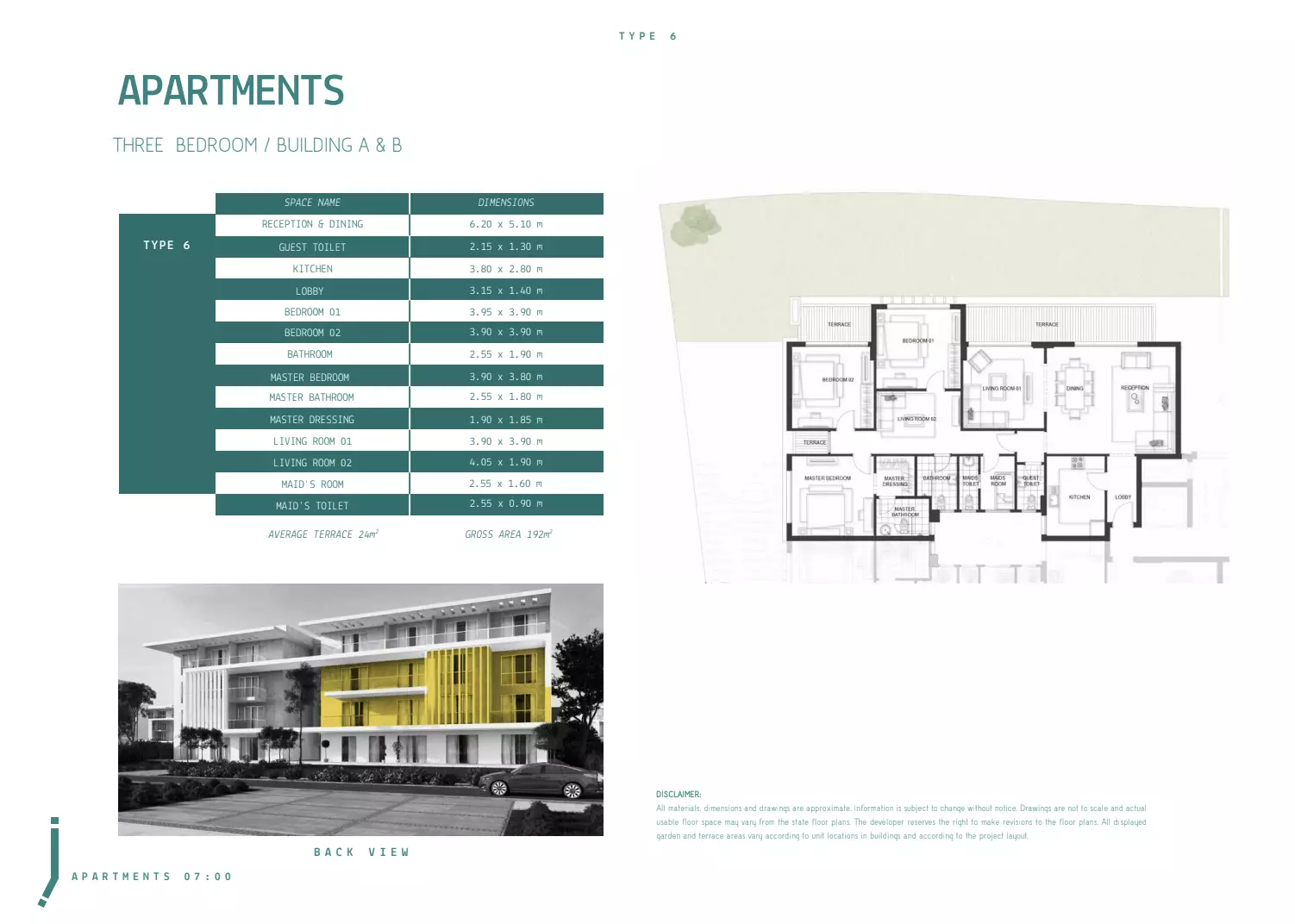 صورة مخطط ارضية الوحدة