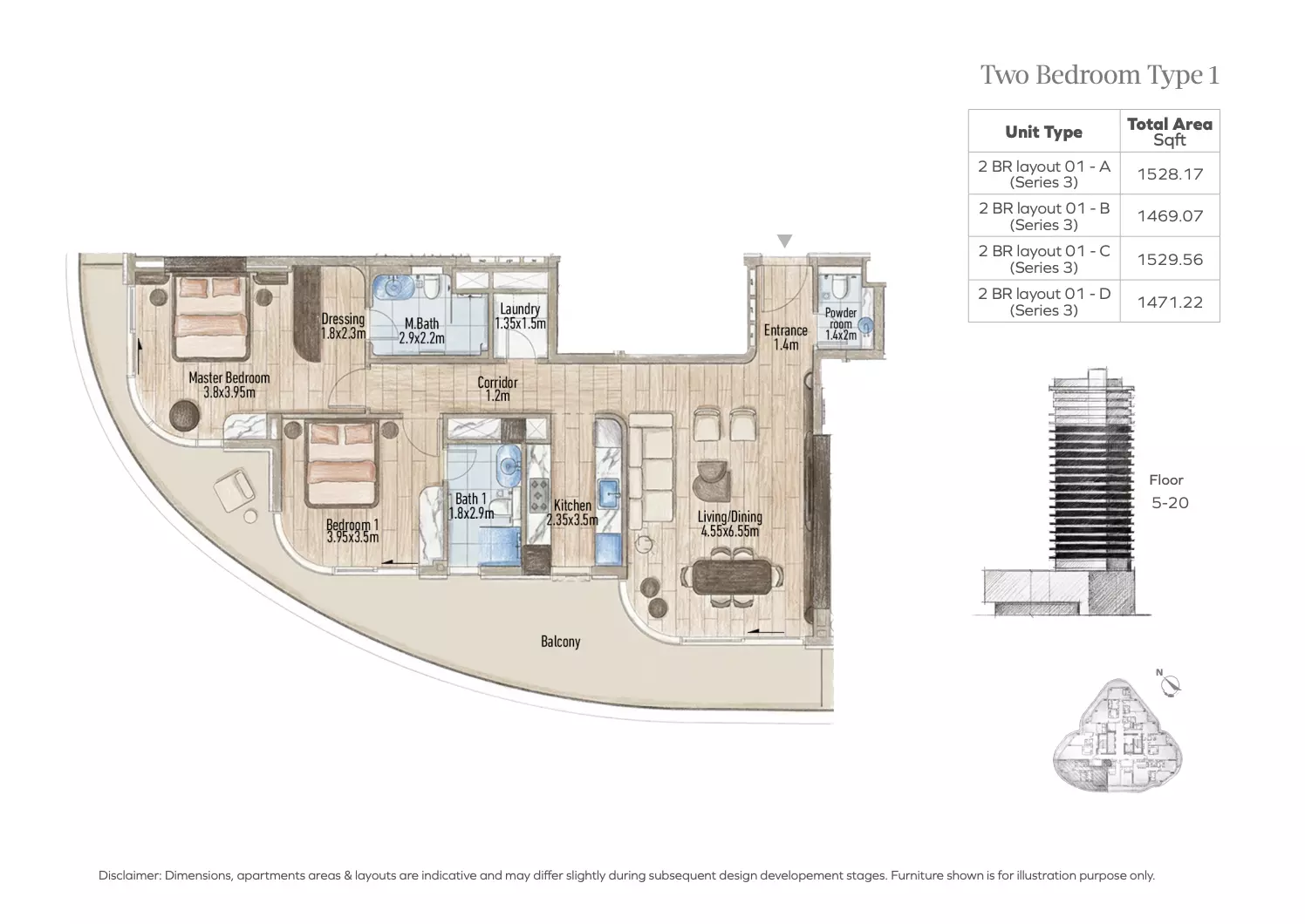 Unit floor plan image
