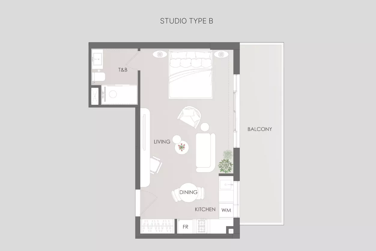 Unit floor plan image