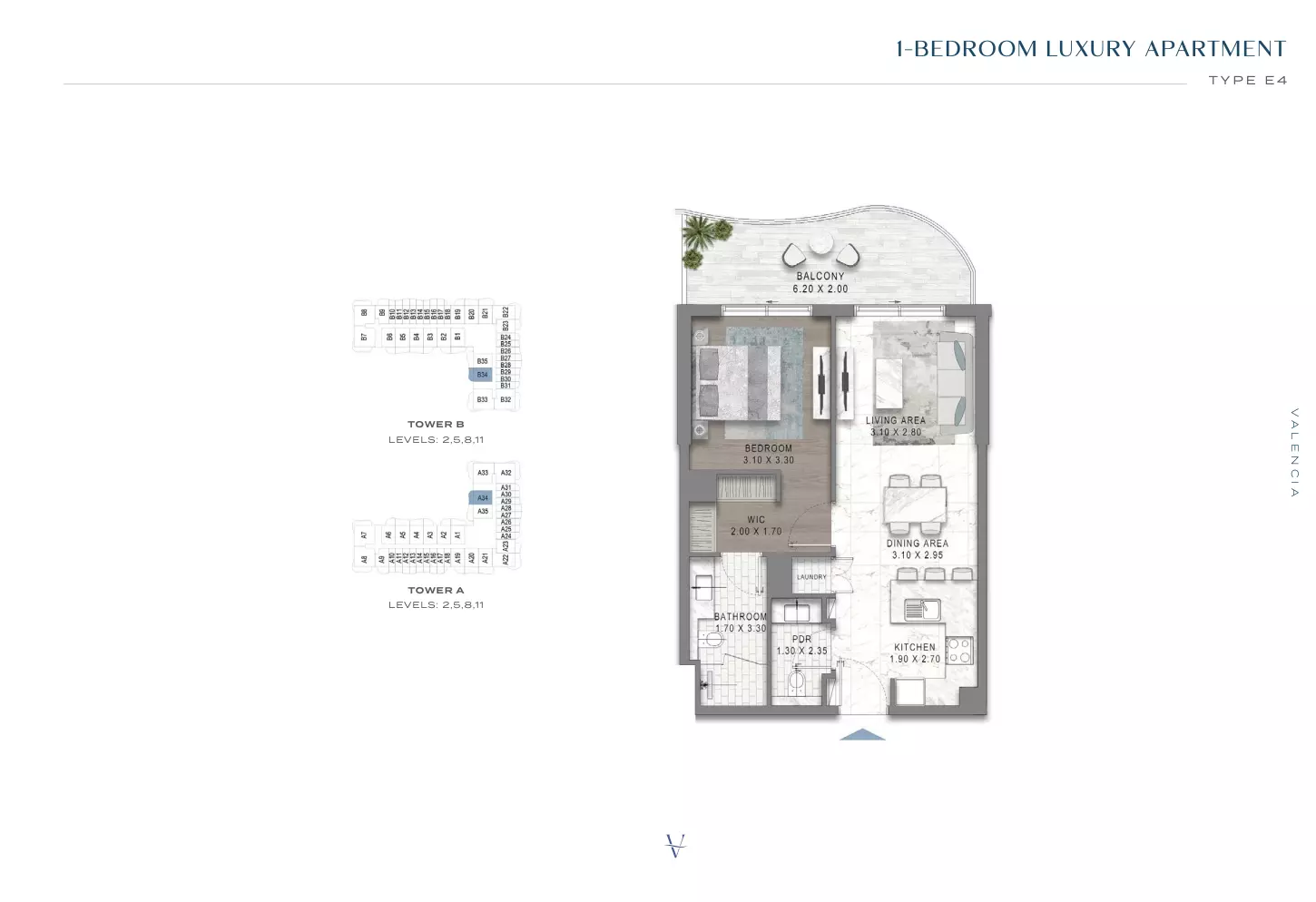 Unit floor plan image