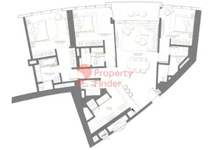 Palm Beach Towers T2-Unit 02 Level 15, 3 beds