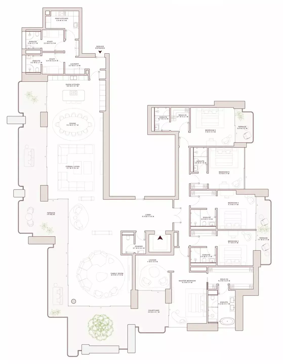 Unit floor plan image