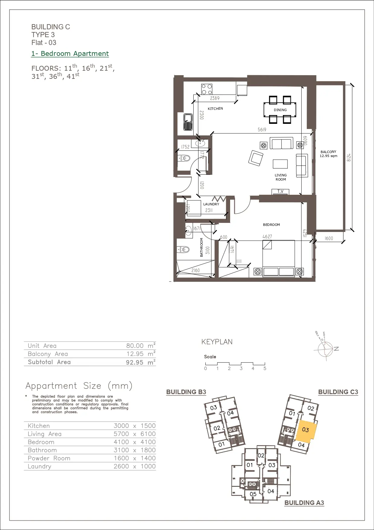 Unit floor plan image