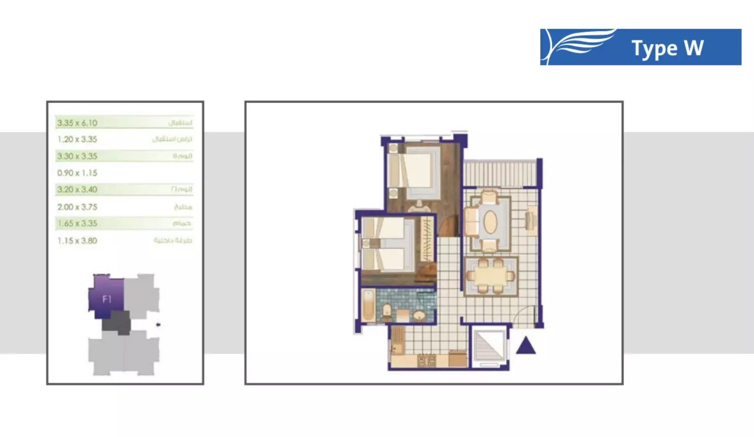 Unit floor plan image