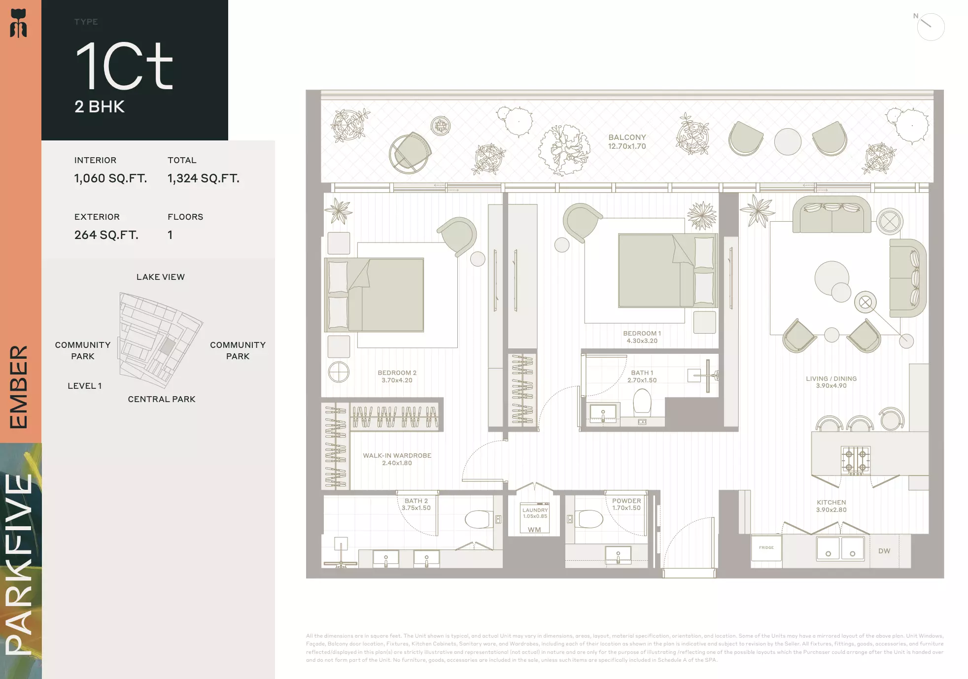Unit floor plan image