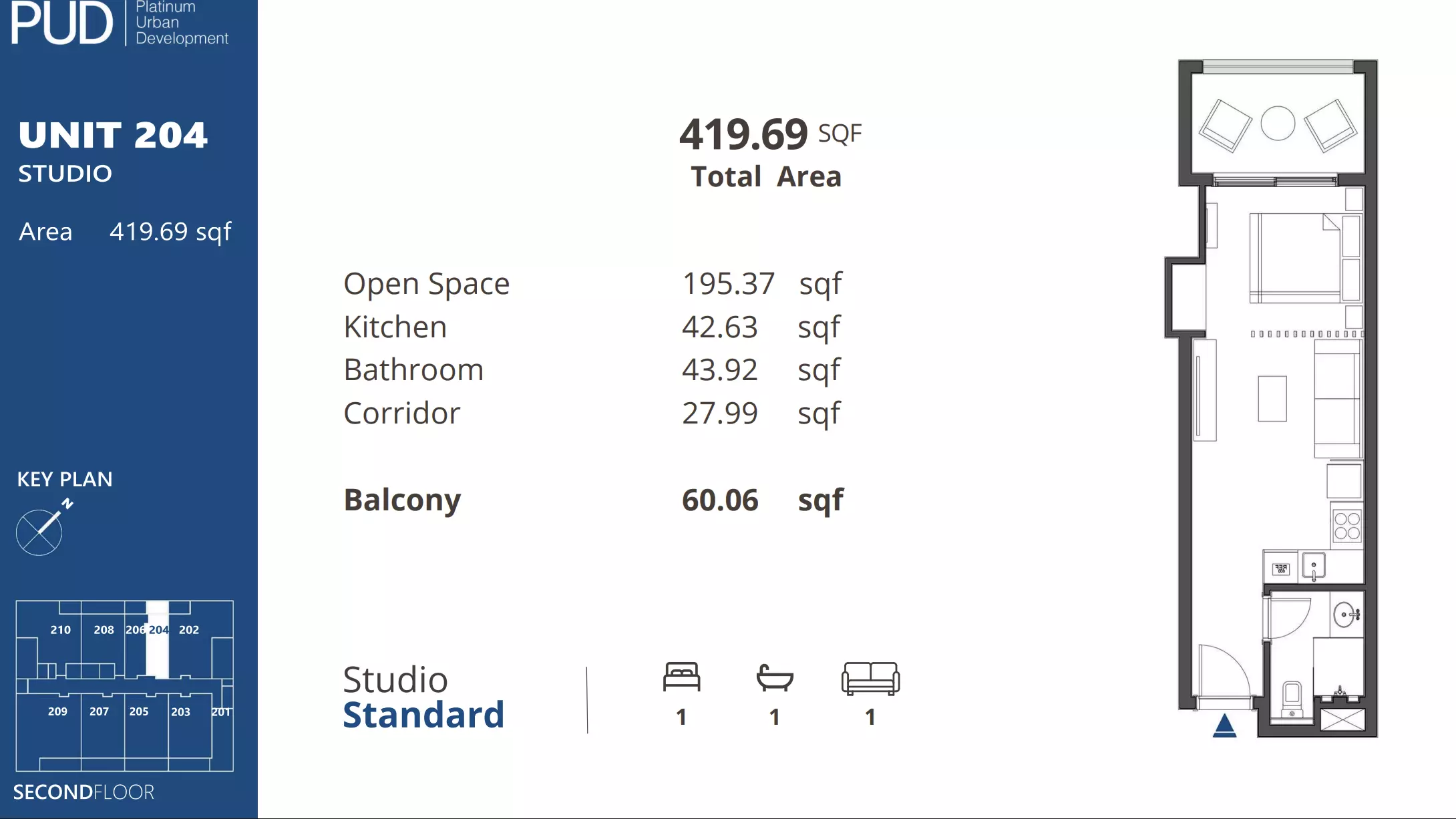 Unit floor plan image