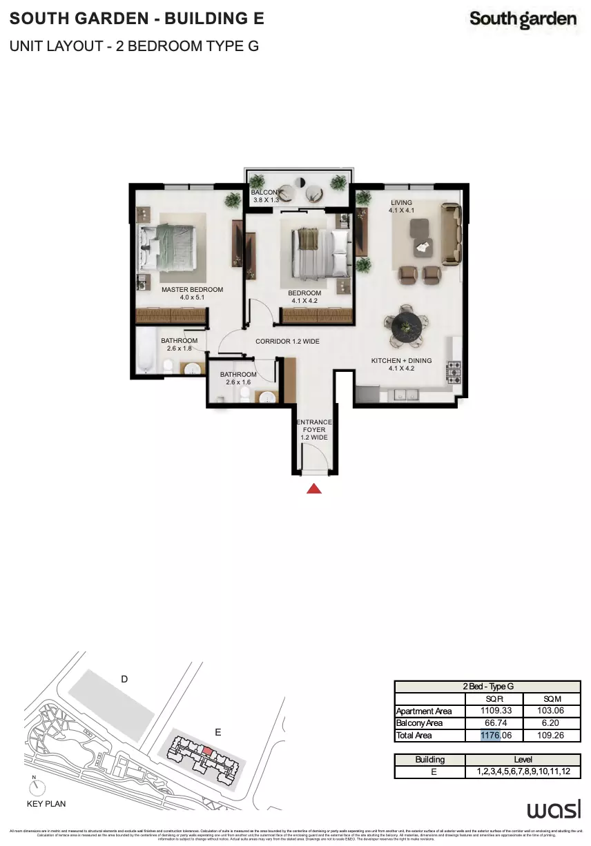 Unit floor plan image