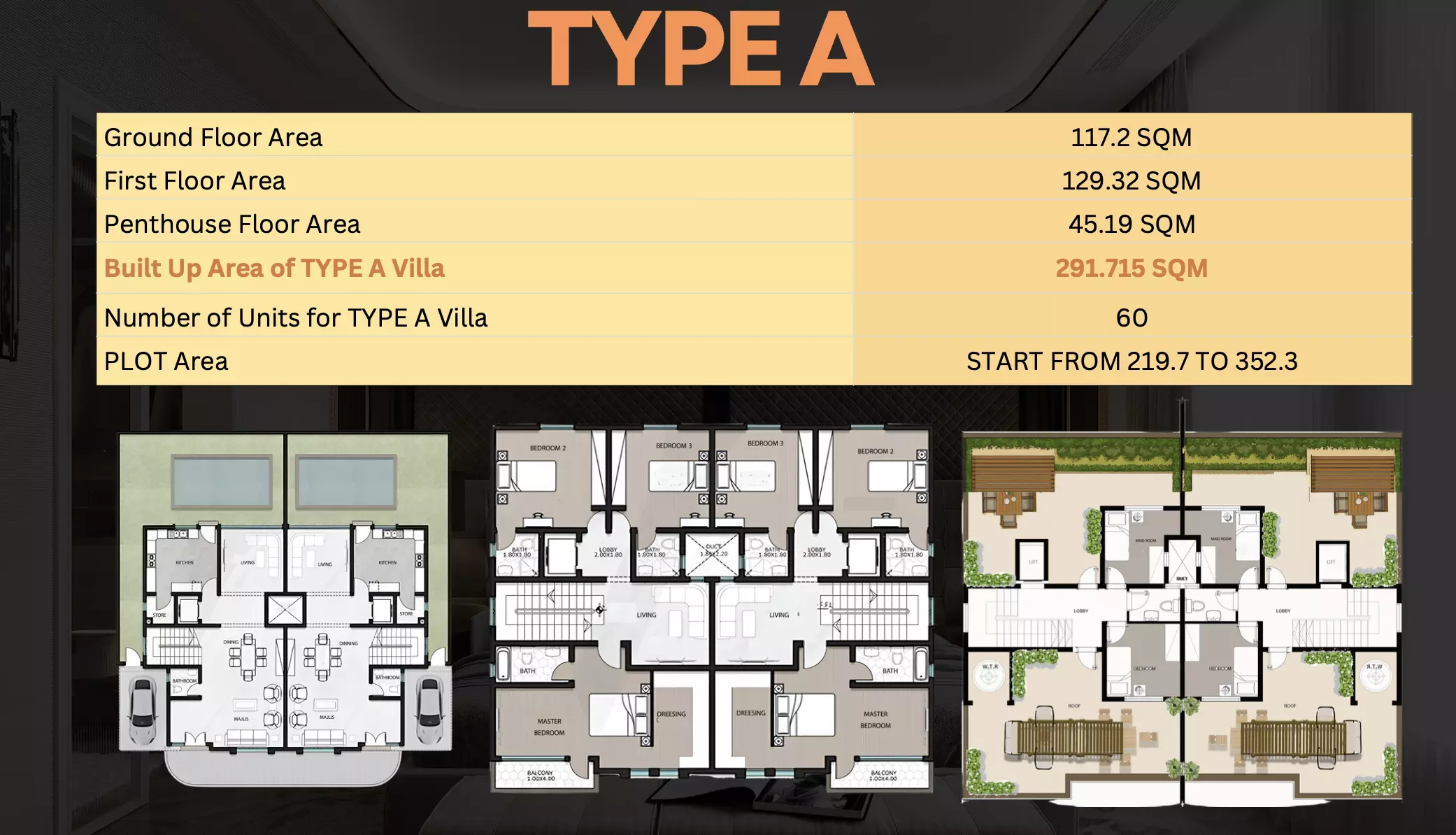صورة مخطط ارضية الوحدة