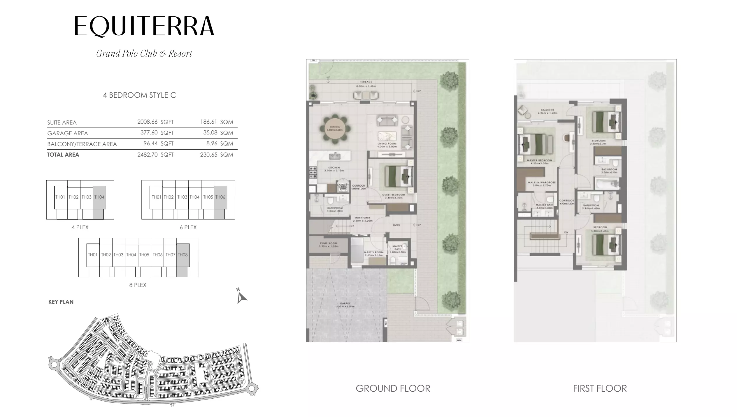 صورة مخطط ارضية الوحدة