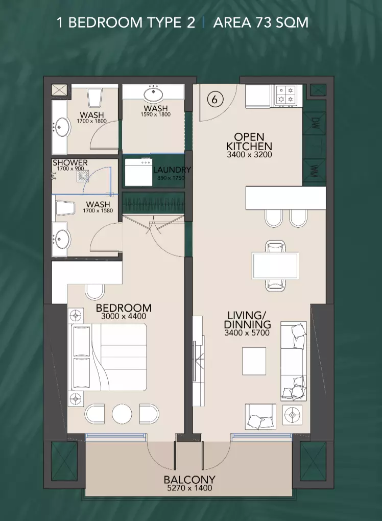 Unit floor plan image
