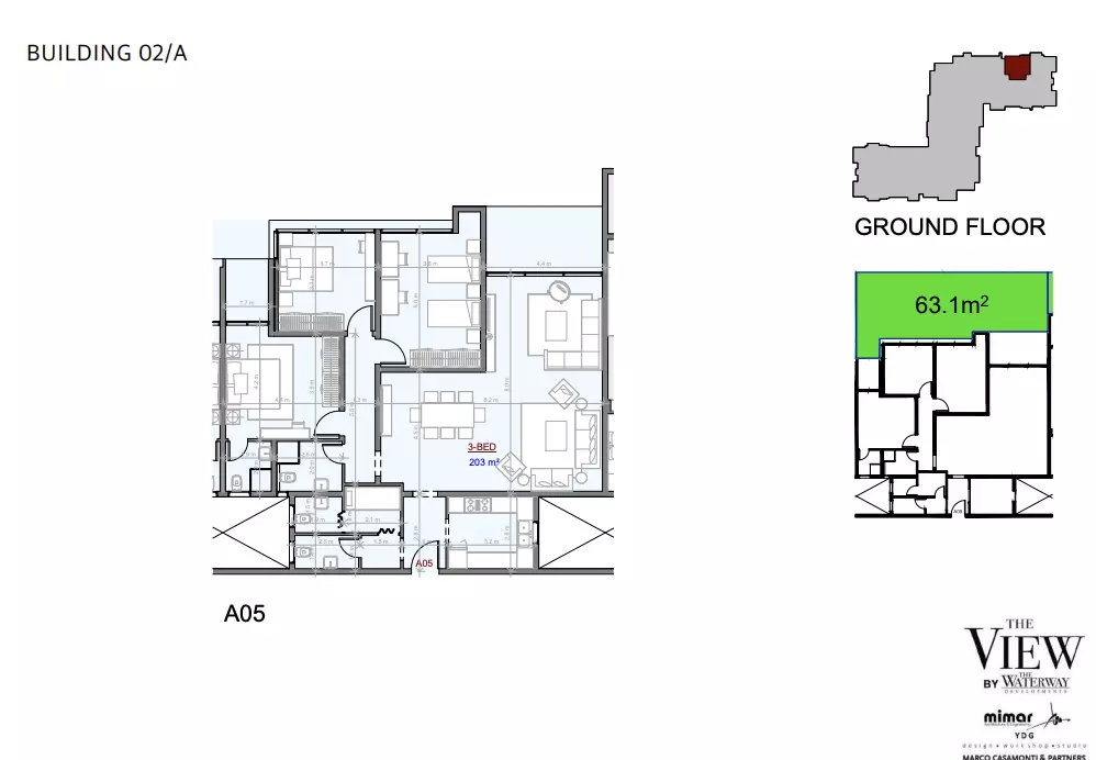 Unit floor plan image
