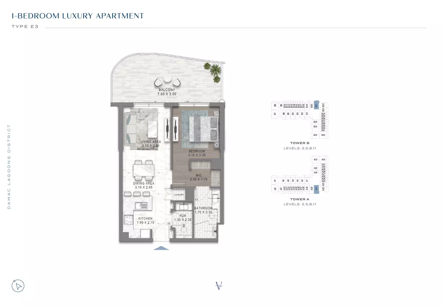 Unit floor plan image