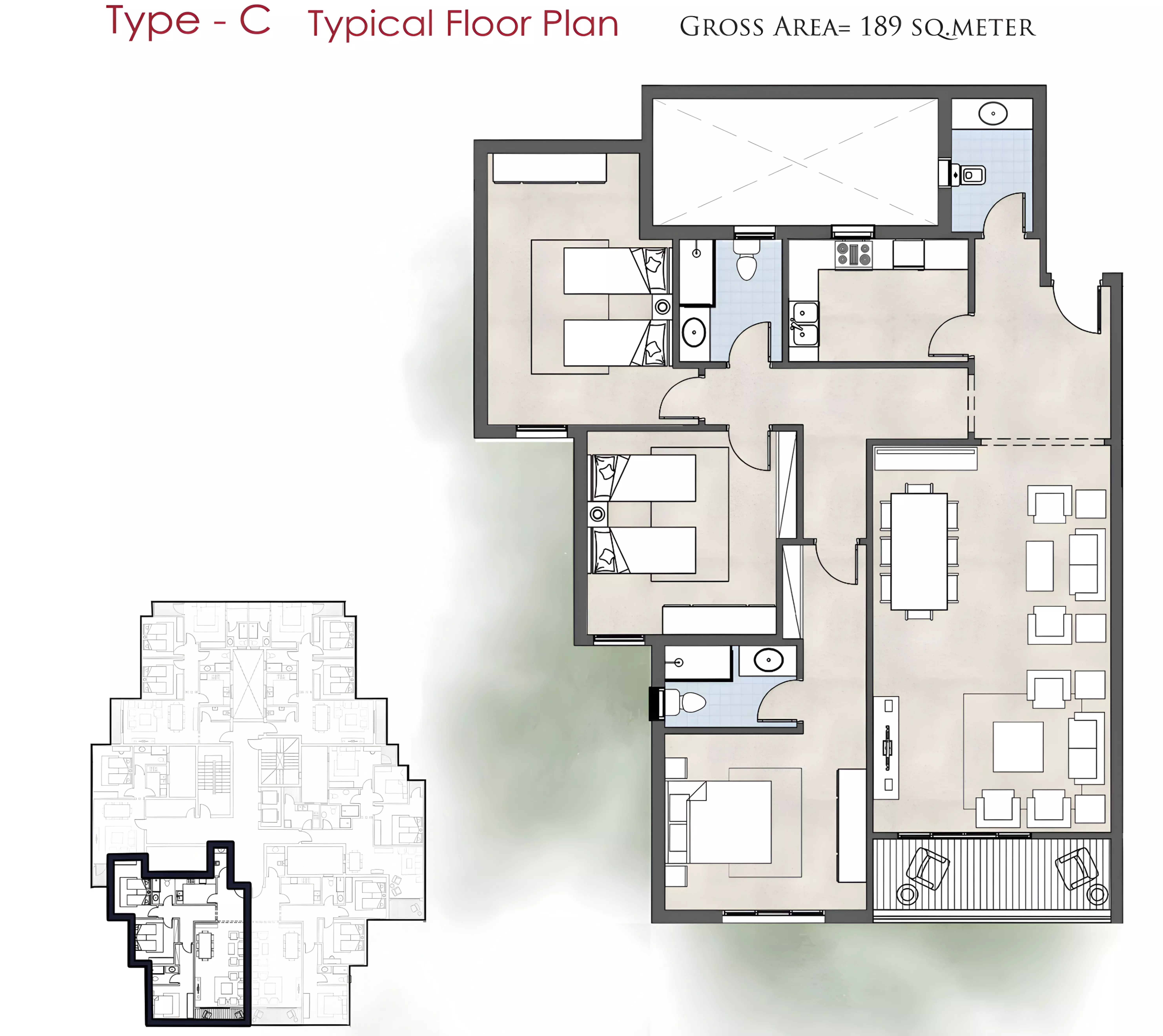 Unit floor plan image