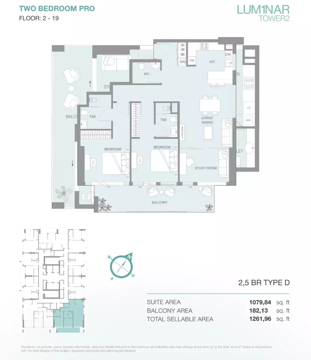 Unit floor plan image
