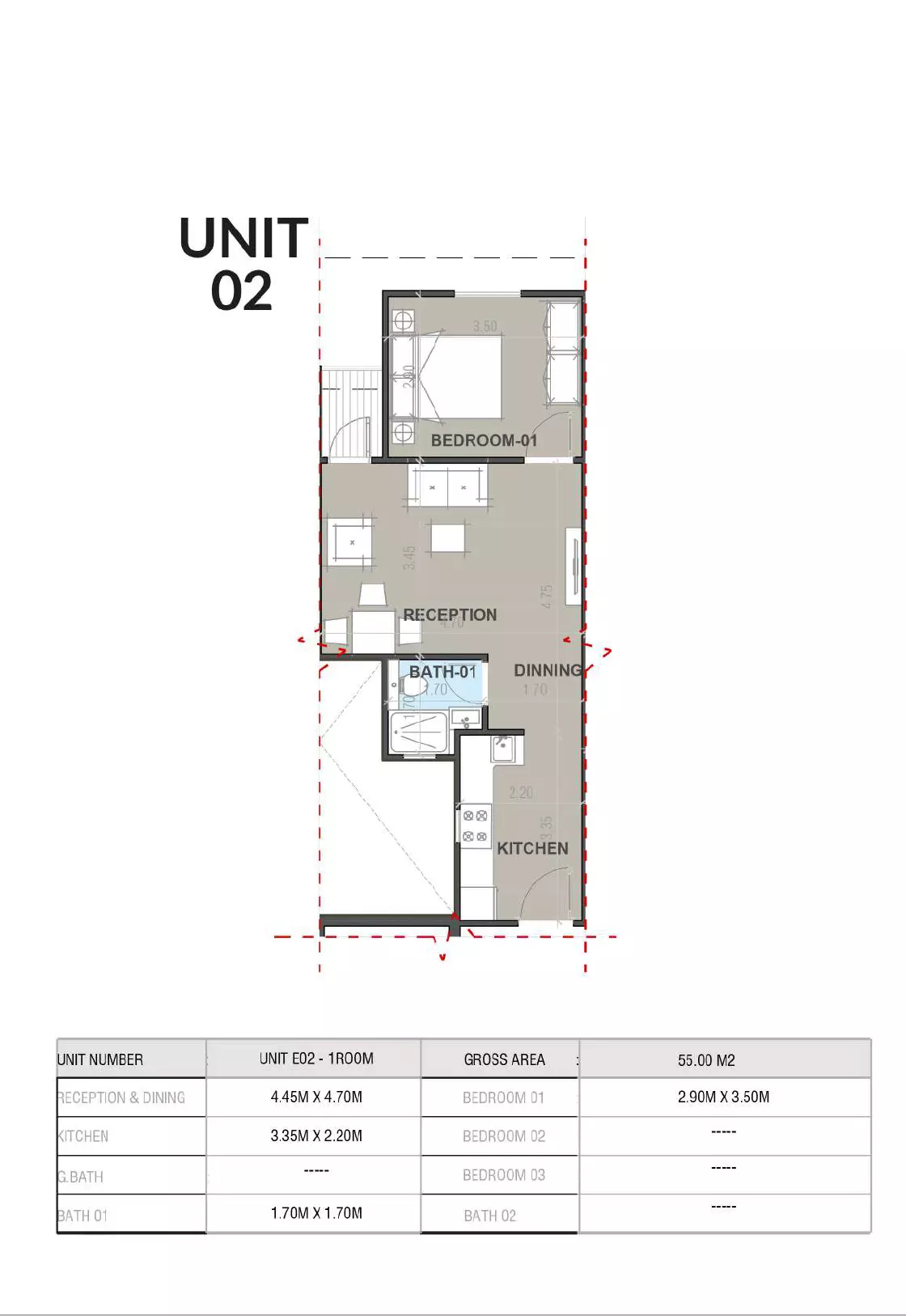 Unit floor plan image
